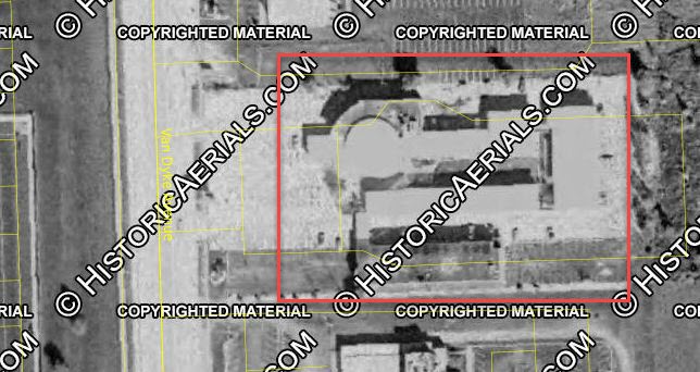 Executive Inn Motel - 1973 Aerial